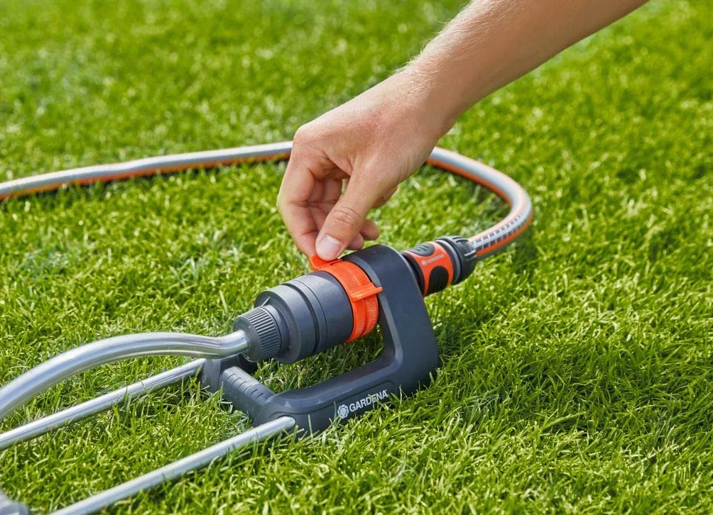 Gardena Zraszacz wahadłowy Aqua S 90–220 m² 7–17 m 13 m filtr metalowy