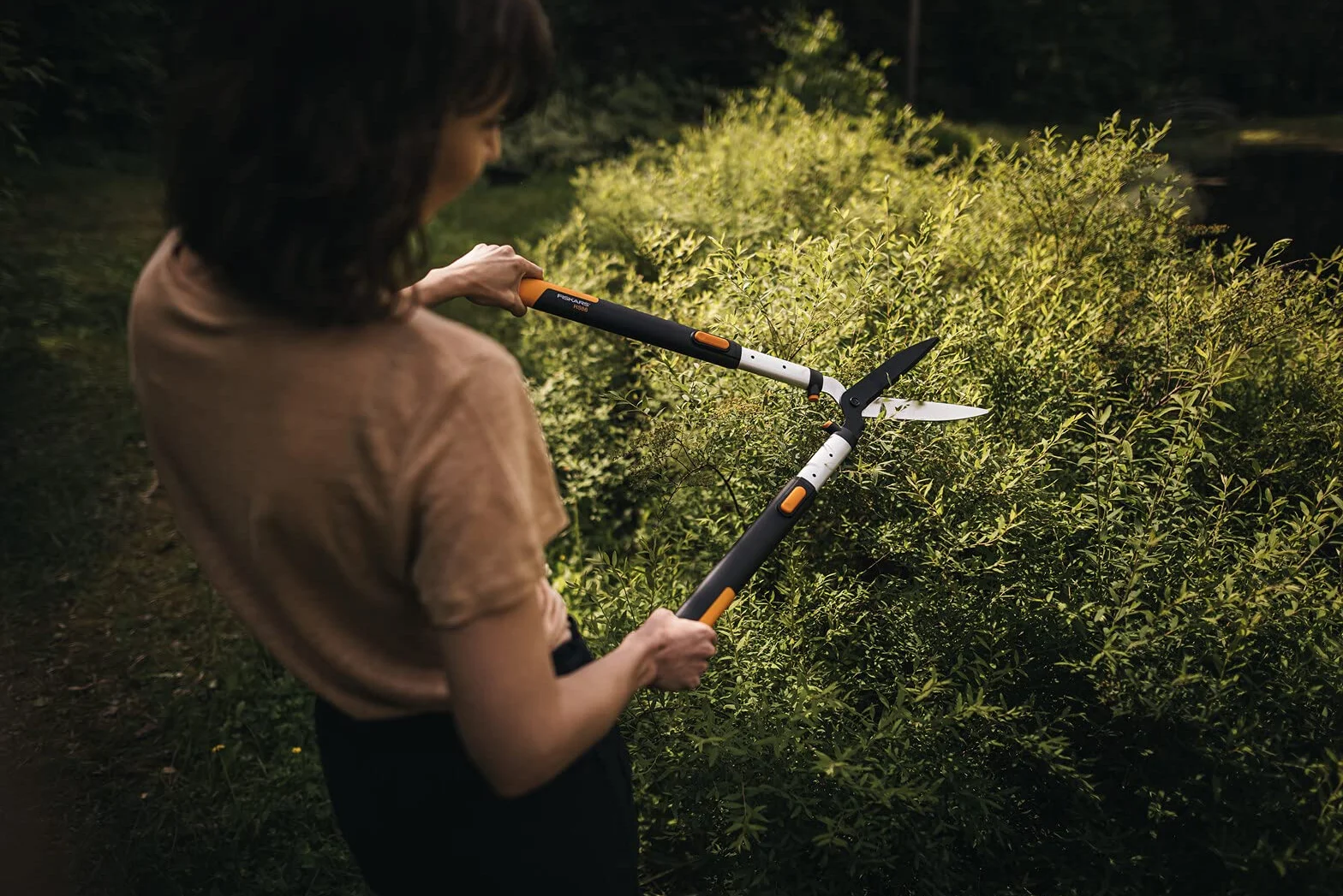 Fiskars Smartfit Nożyce do Żywopłotów 93 cm Czarny