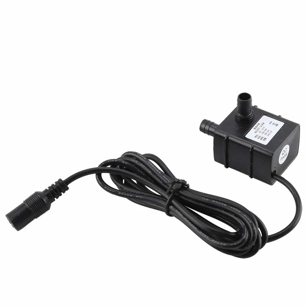 DC12V 3M 240L/H bardzo cicha pompa solarna fontanna mikro bezszczotkowa pompa zatapialna silnikowa pompa wodna do basenu, ogrodu, akwarium