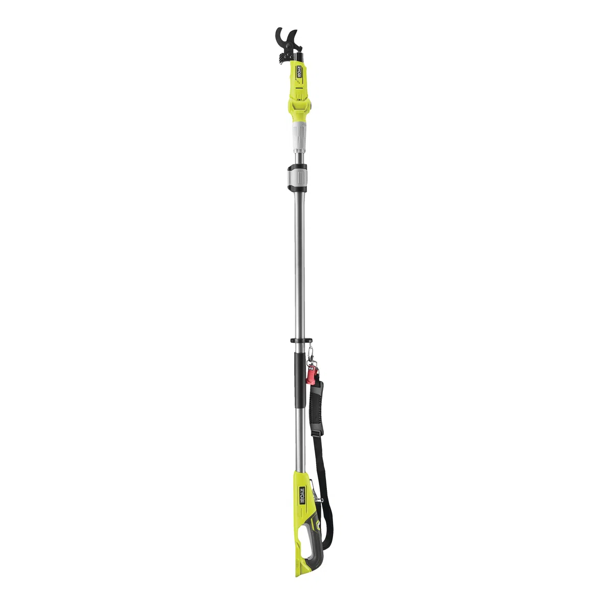 Ryobi Sekator Akumulatorowy na Wysięgniku 18V RY18PLA-0, Średnica Cięcia 32 mm, Regulacja Długości 1.9 m -2.7 m, Ruchoma Głowica, 5 Pozycji, Wersja bez Akumulatora i Ładowarki