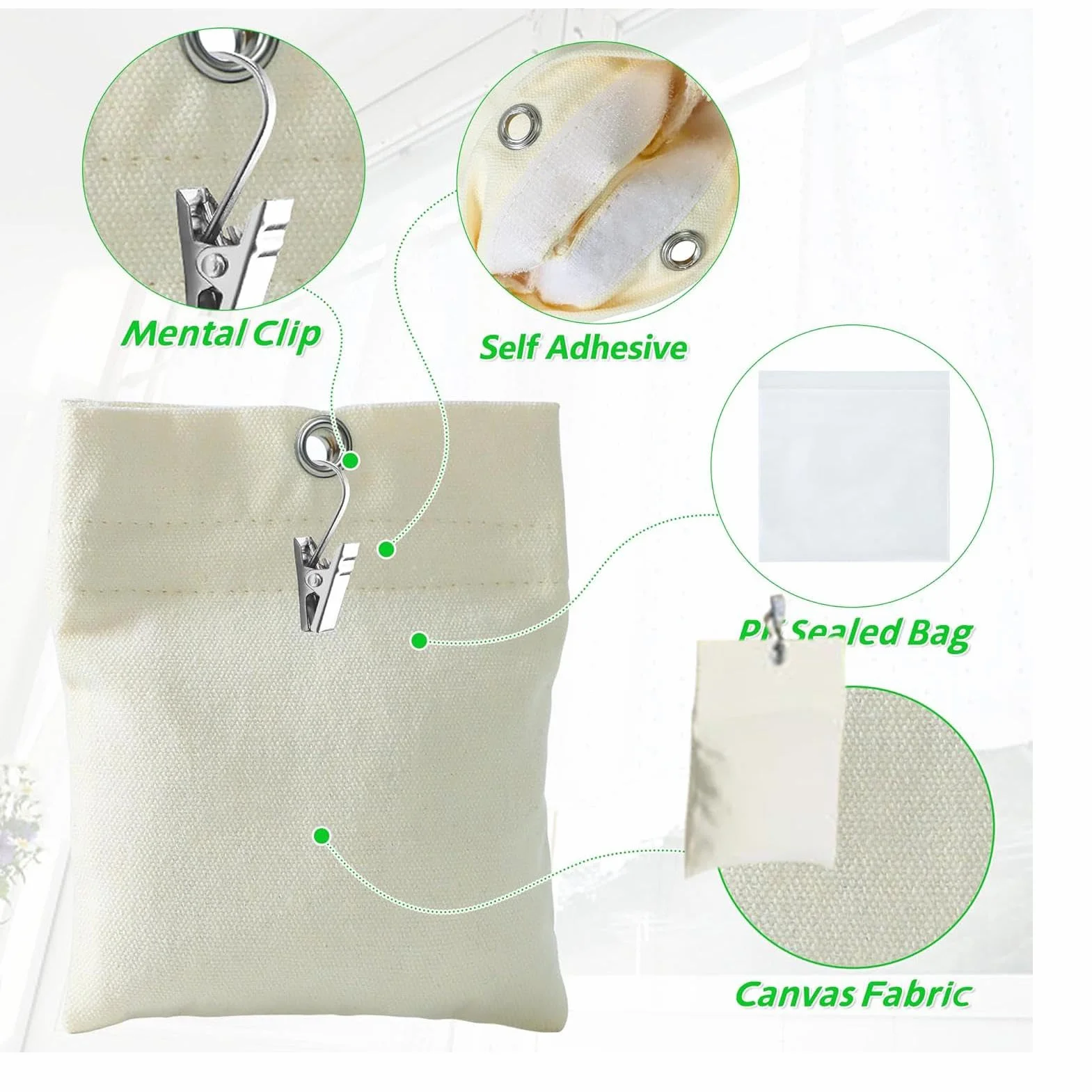 Drapery Weight Bag Outdoor Curtain Weight 15cm 12.5cm 12cm Heavy Fixing Clip 8 Pack