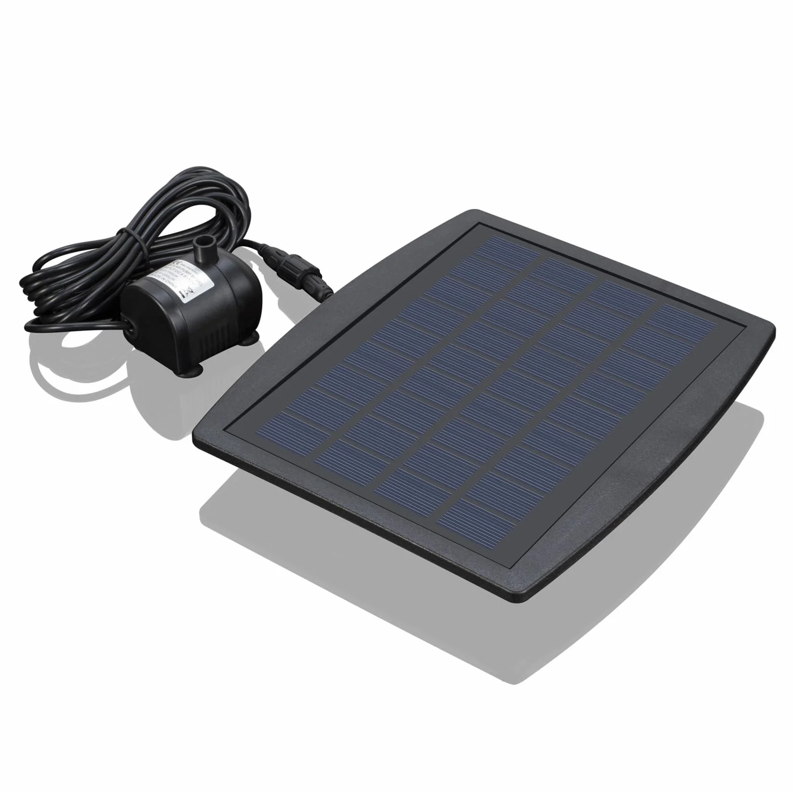 Solarna pompa fontannowa z panelem 2,5 W, fontanna dla ptaków, zestaw do stawu, na patio, ogród, dekoracja akwarium MY04