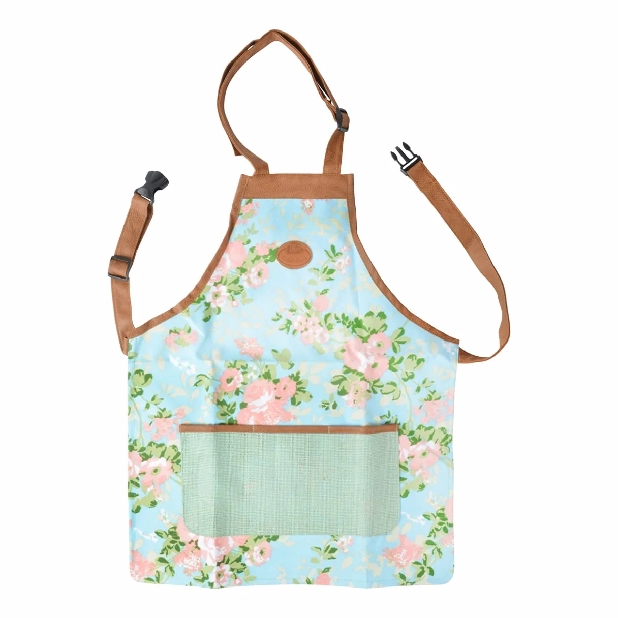 Fallen Fruits Damski Rd37 APRON ROSE, niebiesko-zielony, rozmiar S