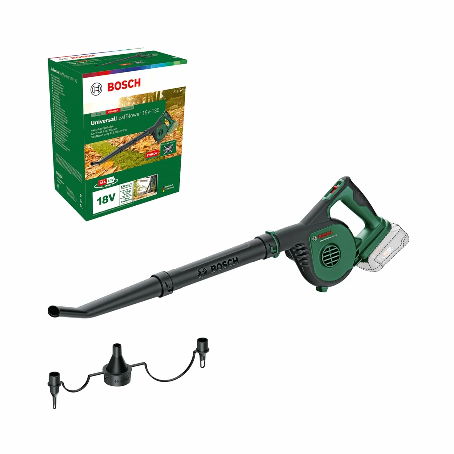 Bosch Dmuchawa do Liści, Zielony, 18 V