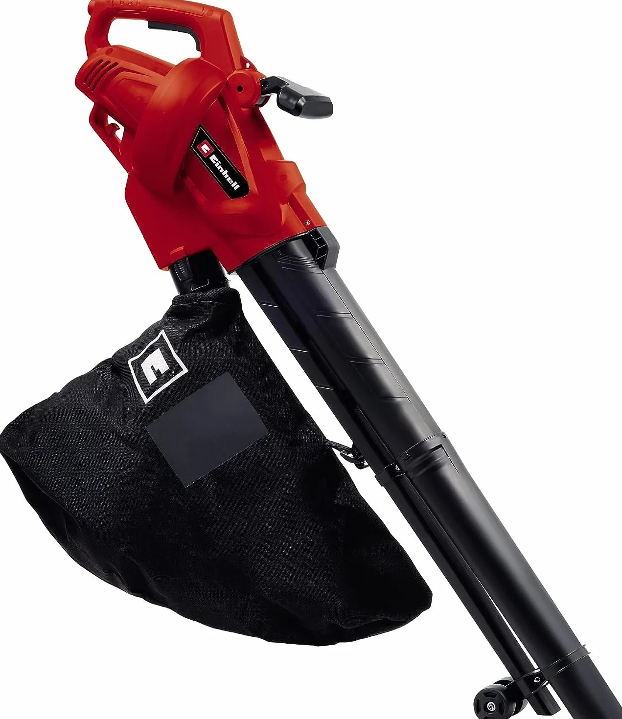 Einhell Elektr. odkurzacz do liści GC-EL 3024 E (funkcja ssania/przedmuchu, rura Ø 75 mm, moc przedmuchu 650 m³/h, rozdrabnianie, stosunek rozdrabn. 10:1, prędkość przedmuchu 240 km/h, worek 40 L)