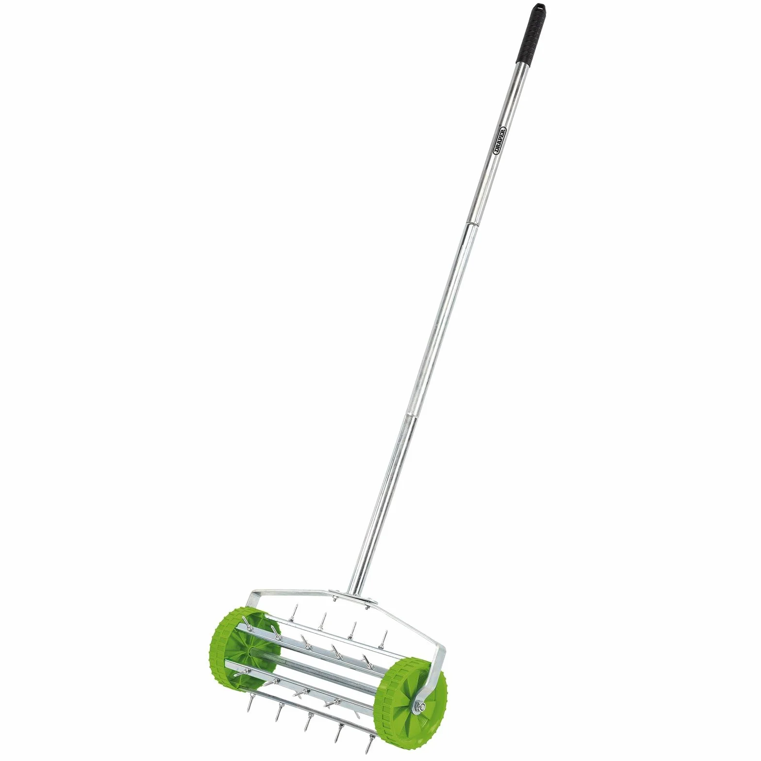 Draper Napowietrzacz do trawnika z bębnem kolczastym 450 mm - 83983 - do napowietrzania trawy ogrodowej z zębami 33 mm