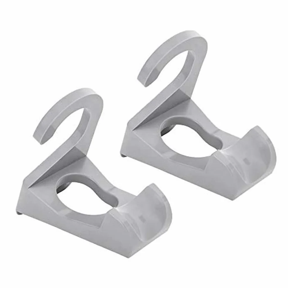 Bestway Flowclear, kopolimer akrylonitrylo-butadienowo-styrenowy (ABS) 2 sztuki wsporników węża do basenów z przyłączami 32 mm