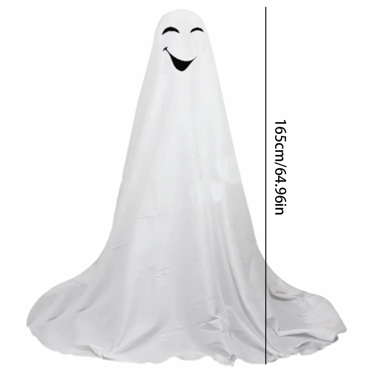 Dekoracja Halloween 165 cm Duch Ozdoba Świąteczna Zewnętrzna