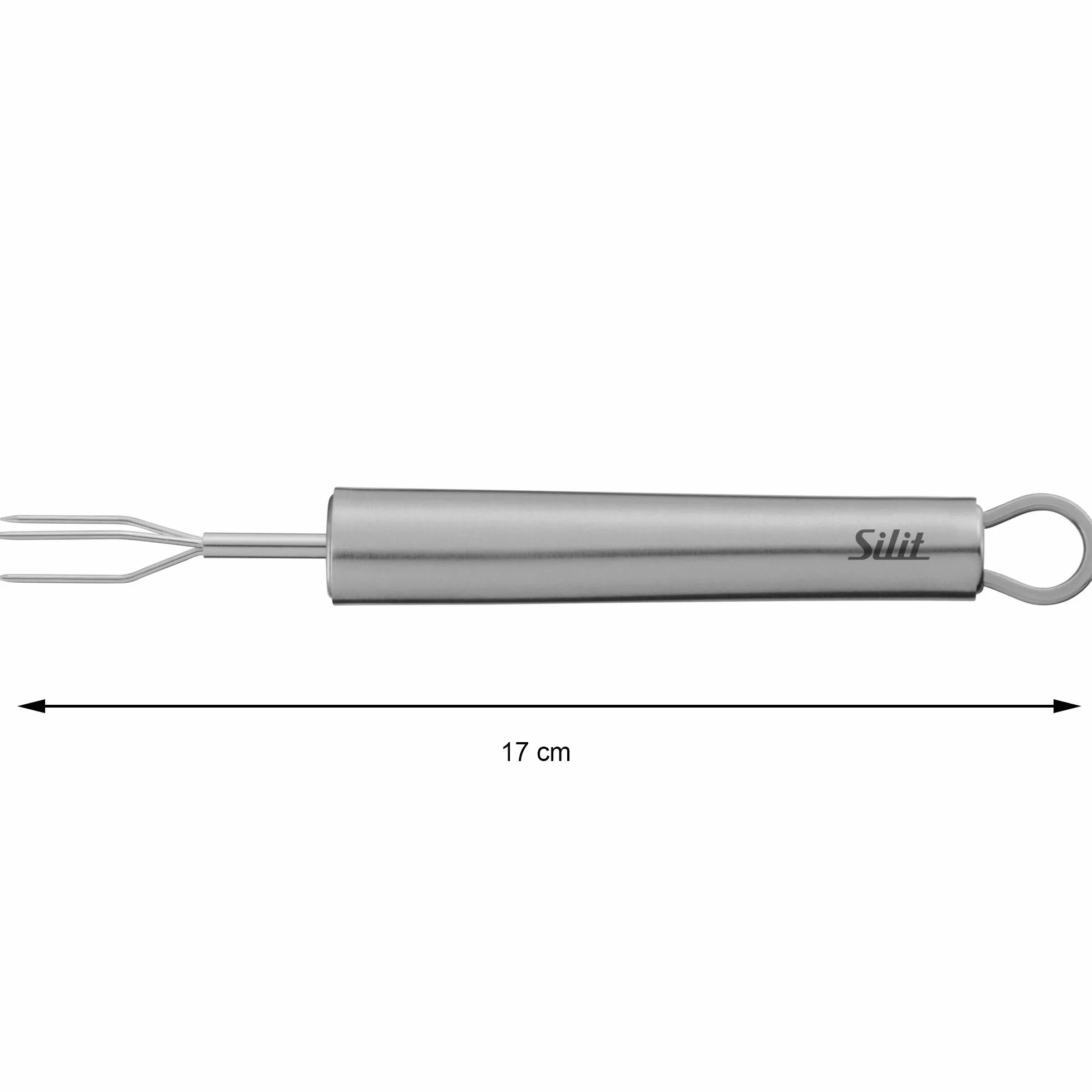 Silit Classic Line widelec do ziemniaków w mundurkach 17 cm, polerowana stal nierdzewna, widelec do ziemniaków, szpikulce do kukurydzy, szpikulce do kukurydzy, nadaje się do mycia w zmywarce