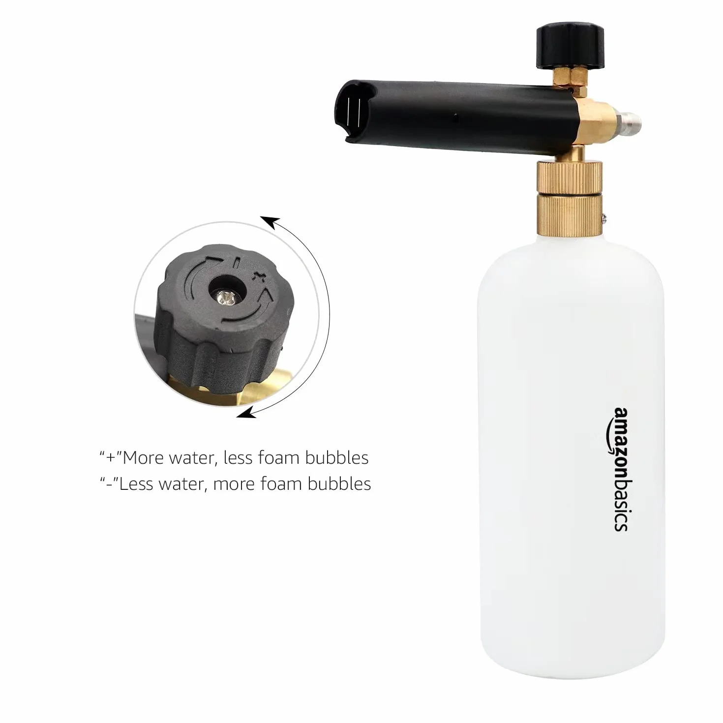 Amazon Basics DS-CW13 lanca piankowa 6,35 mm (1/4") 976 ml do myjek wysokociśnieniowych